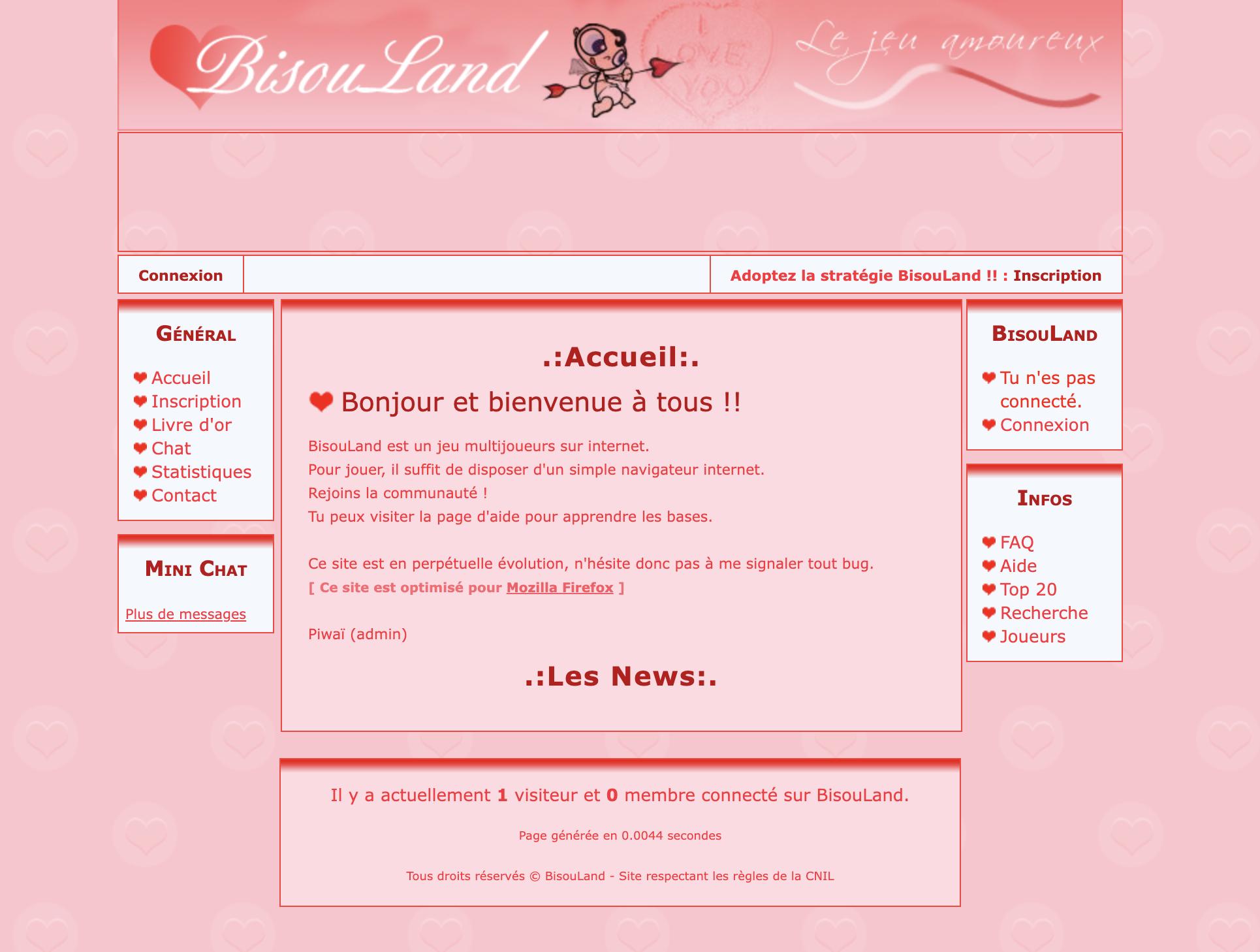 BisouLand screenshot
