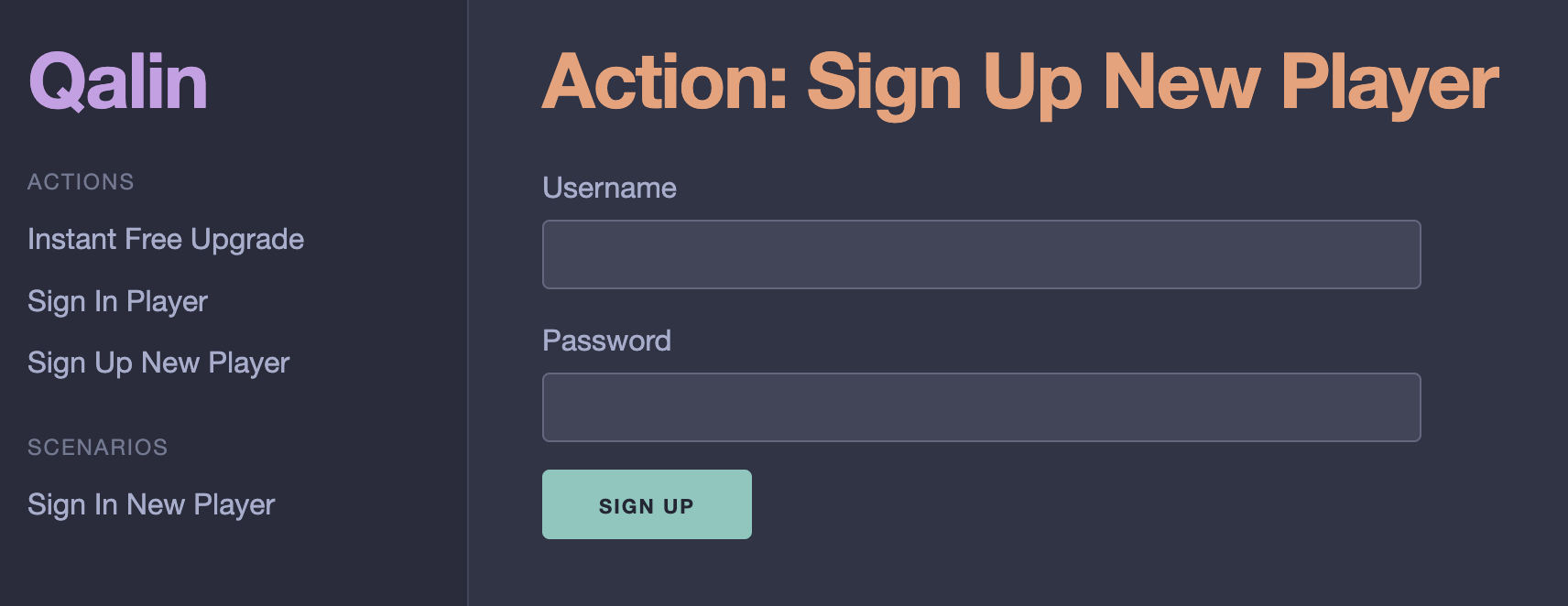 Qalin Web screenshot