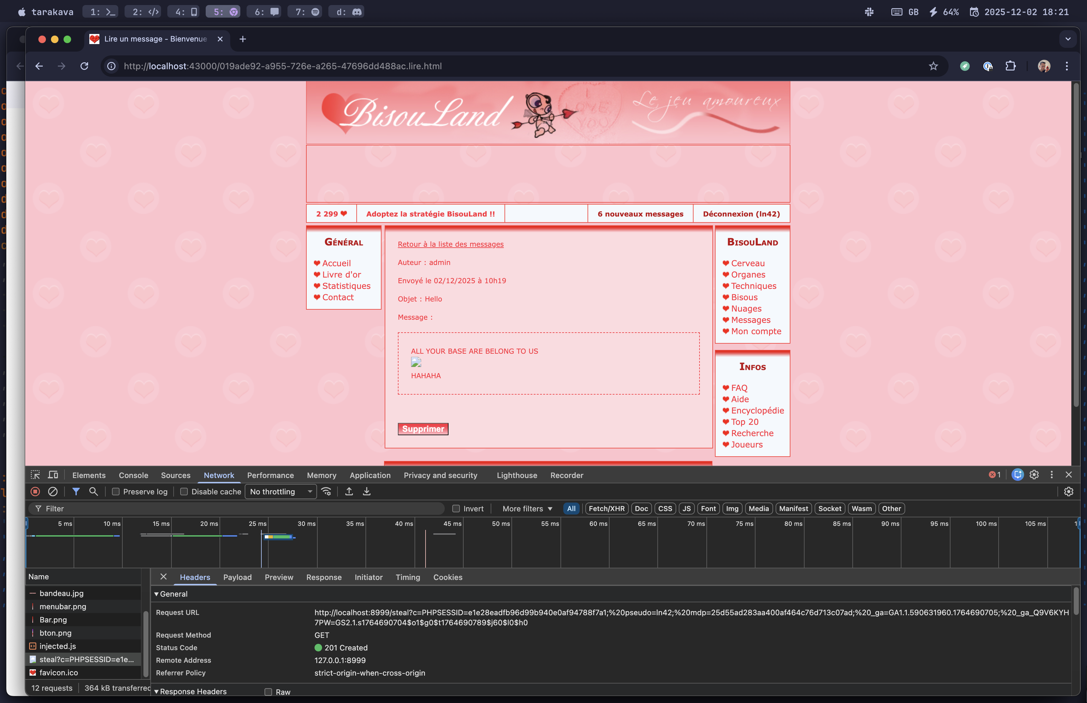 BisouLand screenshot